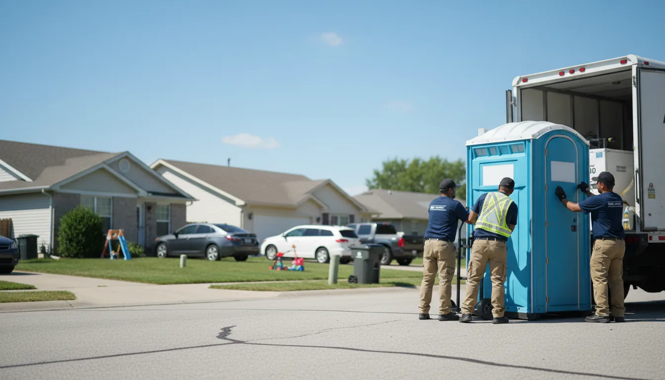 Standard Porta Potty Rentals in Lancaster, OH near me
